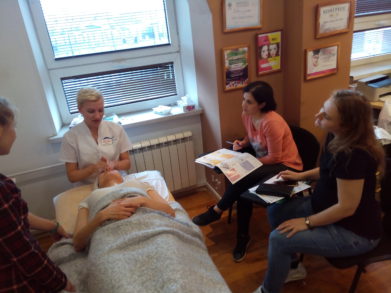 В Москве состоялся семинар по программе «Лицо без отеков; Восточная техника лимфодренажного массажа»
